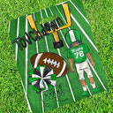 Personalized Football Stadium Cushion - Petite & Sassy Designs
