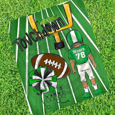 Personalized Football Stadium Cushion - Petite & Sassy Designs