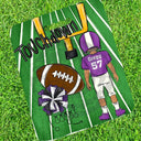 Personalized Football Stadium Cushion - Petite & Sassy Designs