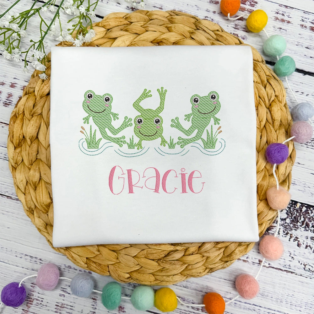 Frog Trio - Petite & Sassy Designs