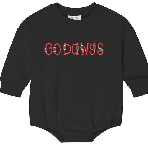 Go Dawgs Sweatshirt Bubble - Petite & Sassy Designs