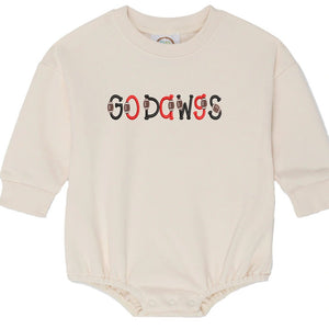 Go Dawgs Sweatshirt Bubble - Petite & Sassy Designs