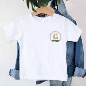 Initial Golf Tee Monogram T-shirt - Petite & Sassy Designs