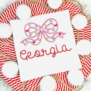 Heart Bow - Petite & Sassy Designs