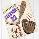 Personalized Baseball Bleacher Seat Cushion - Petite & Sassy Designs