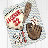Personalized Baseball Bleacher Seat Cushion - Petite & Sassy Designs