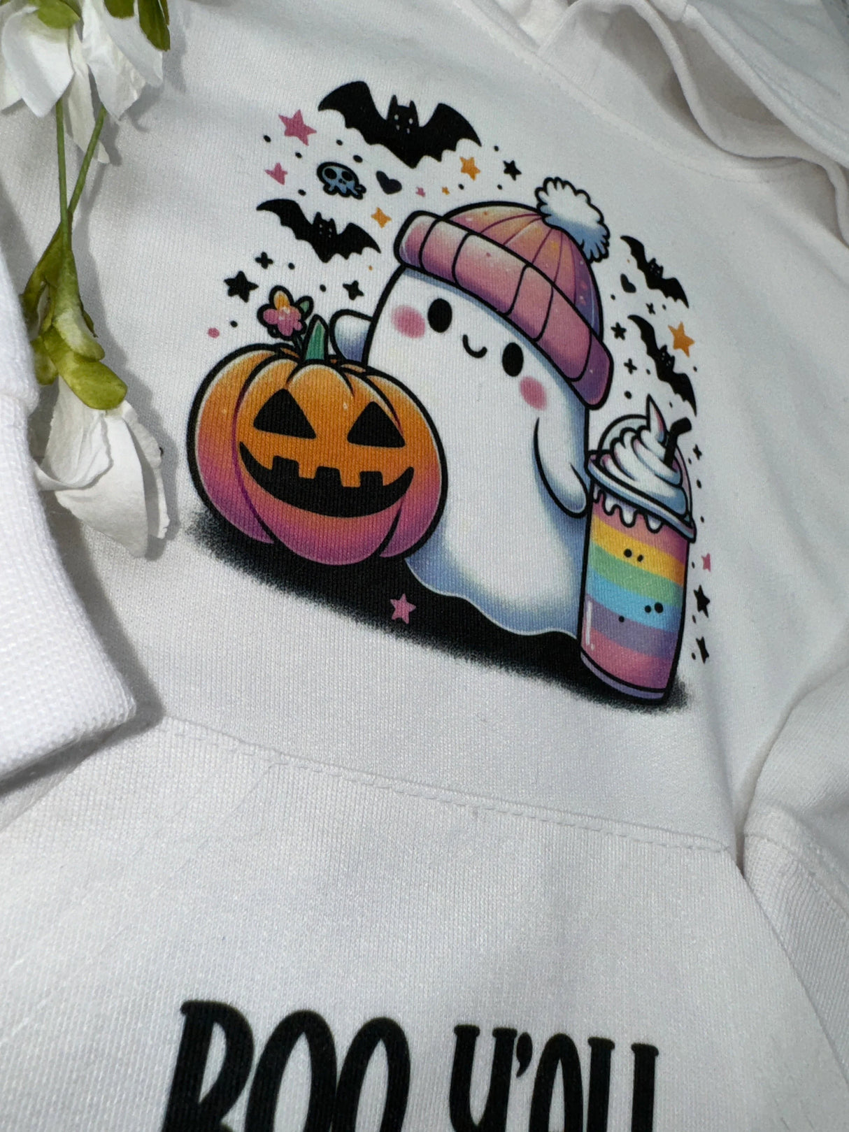 Personalized Kids Ghost Hoodie