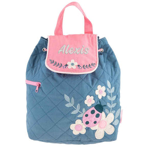Ladybug Quilted Backpack - Petite & Sassy Designs