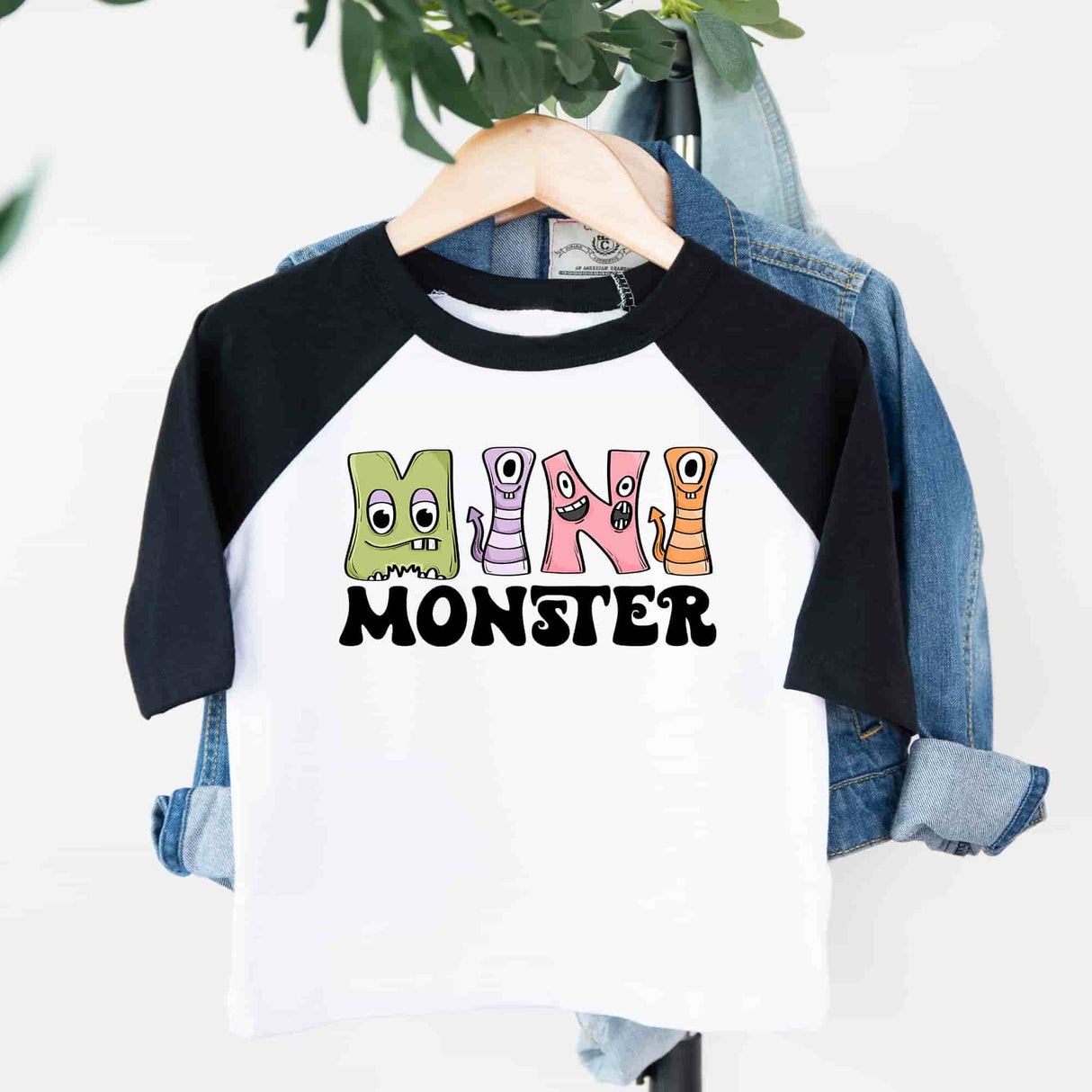 Mini Monster Raglan