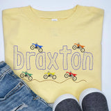 Motocross Name Tee - Petite & Sassy Designs