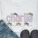 Motocross Name Tee - Petite & Sassy Designs