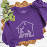 Christmas Nativity Scene Sweatshirt