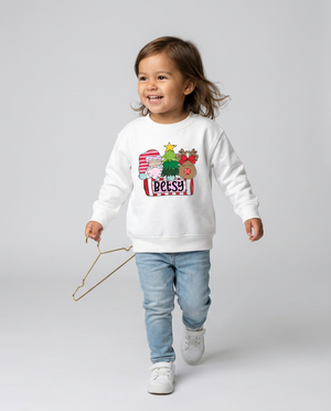 Custom Name Santa Reindeer Shirt