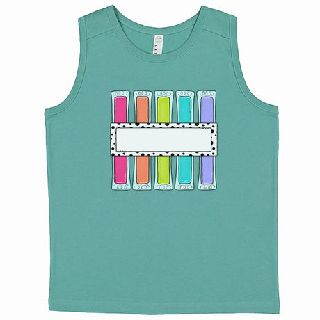 Personalized Girls Popsicle Tank Top - Petite & Sassy Designs