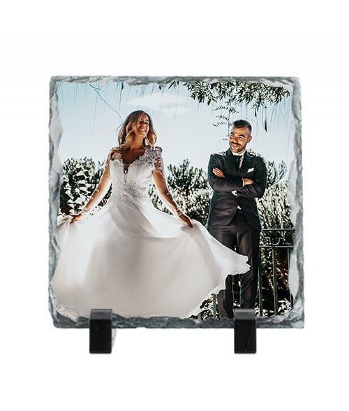 Custom 7.5" x 7.5" Photo Slate - Petite & Sassy Designs