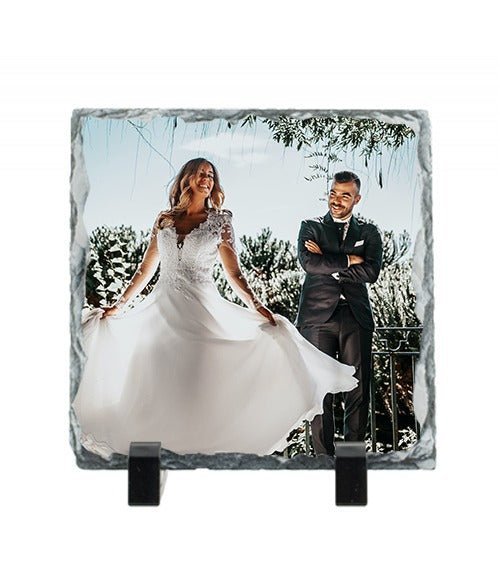 Custom 7.5" x 7.5" Photo Slate - Petite & Sassy Designs