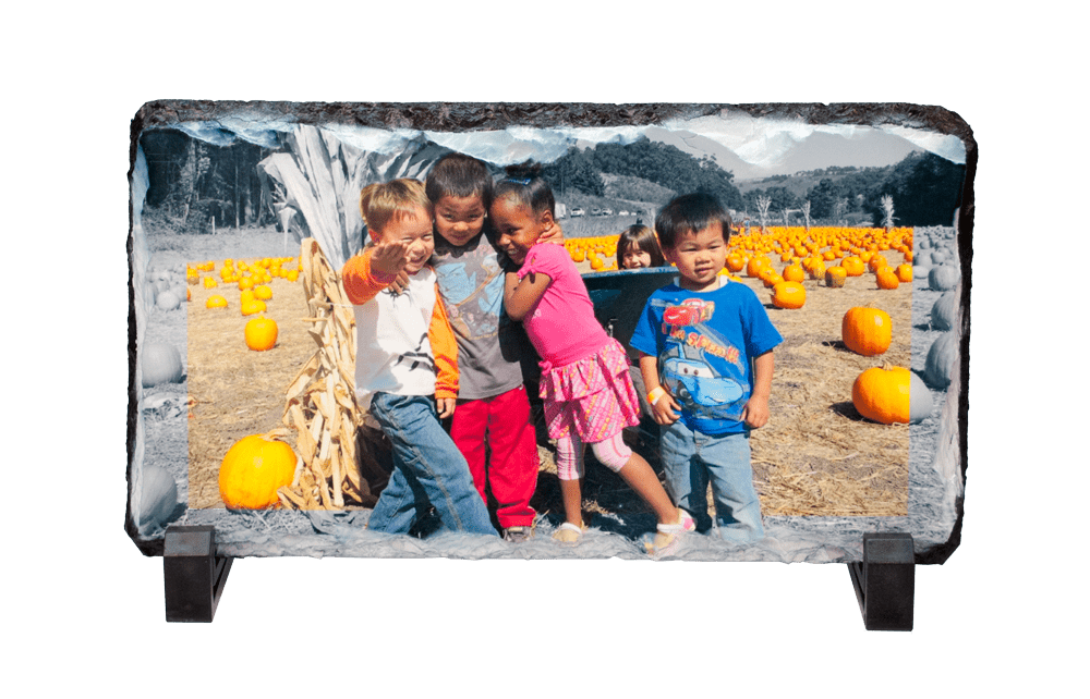 Custom 4 13-16" x 8 9/16" Photo Slate