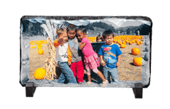 Custom 4 13 - 16" x 8 9/16" Photo Slate - Petite & Sassy Designs