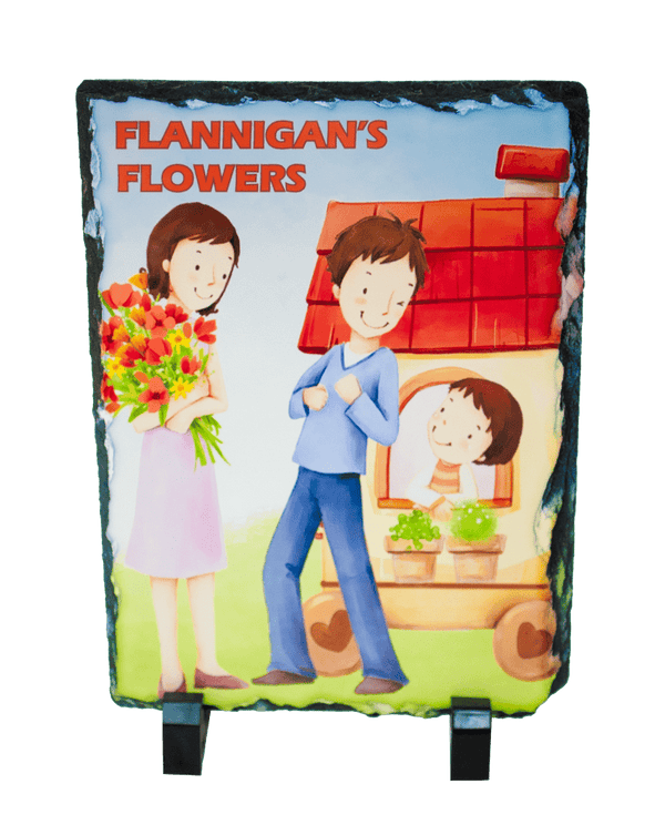 Custom 5.85" x 7.2" Photo Slate - Petite & Sassy Designs