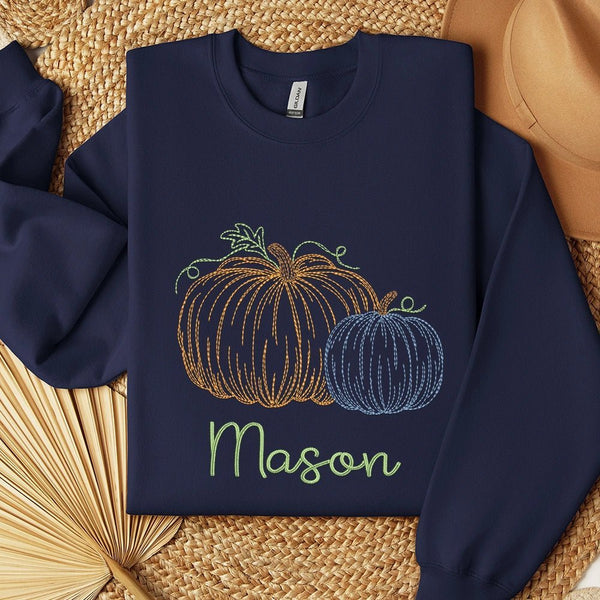 Pumpkin sketch duo Sweatshirt - Petite & Sassy Designs