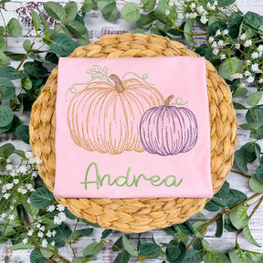 Pumpkin Duo Sweatshirt - Petite & Sassy Designs