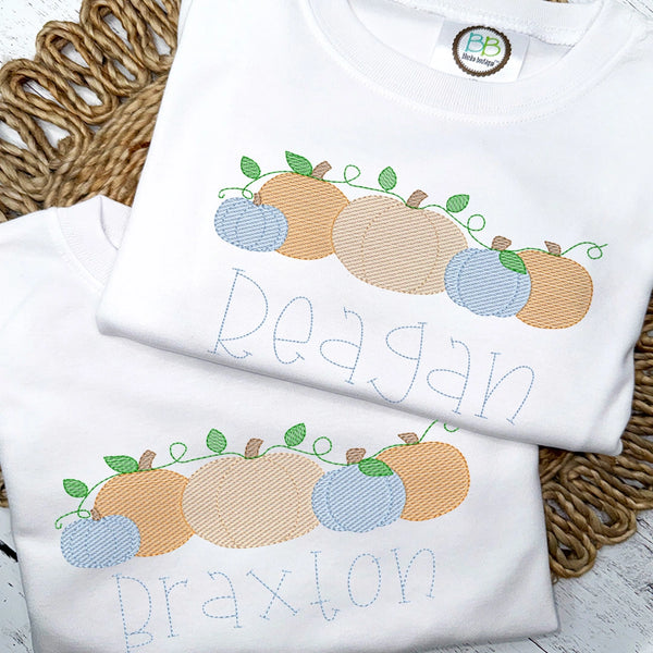 Pumpkin Patch Tee - Petite & Sassy Designs