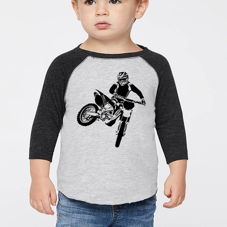 Toddler Motocross Raglan - Petite & Sassy Designs