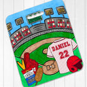 Personalized Baseball Bleacher Seat Cushion - Petite & Sassy Designs