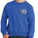 Leopard Monogram Sweatshirt - Petite & Sassy Designs