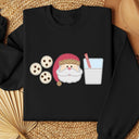 Santa Milk and Cookies Sweatshirt - Petite & Sassy Designs