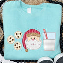 Santa Milk and Cookies Sweatshirt - Petite & Sassy Designs