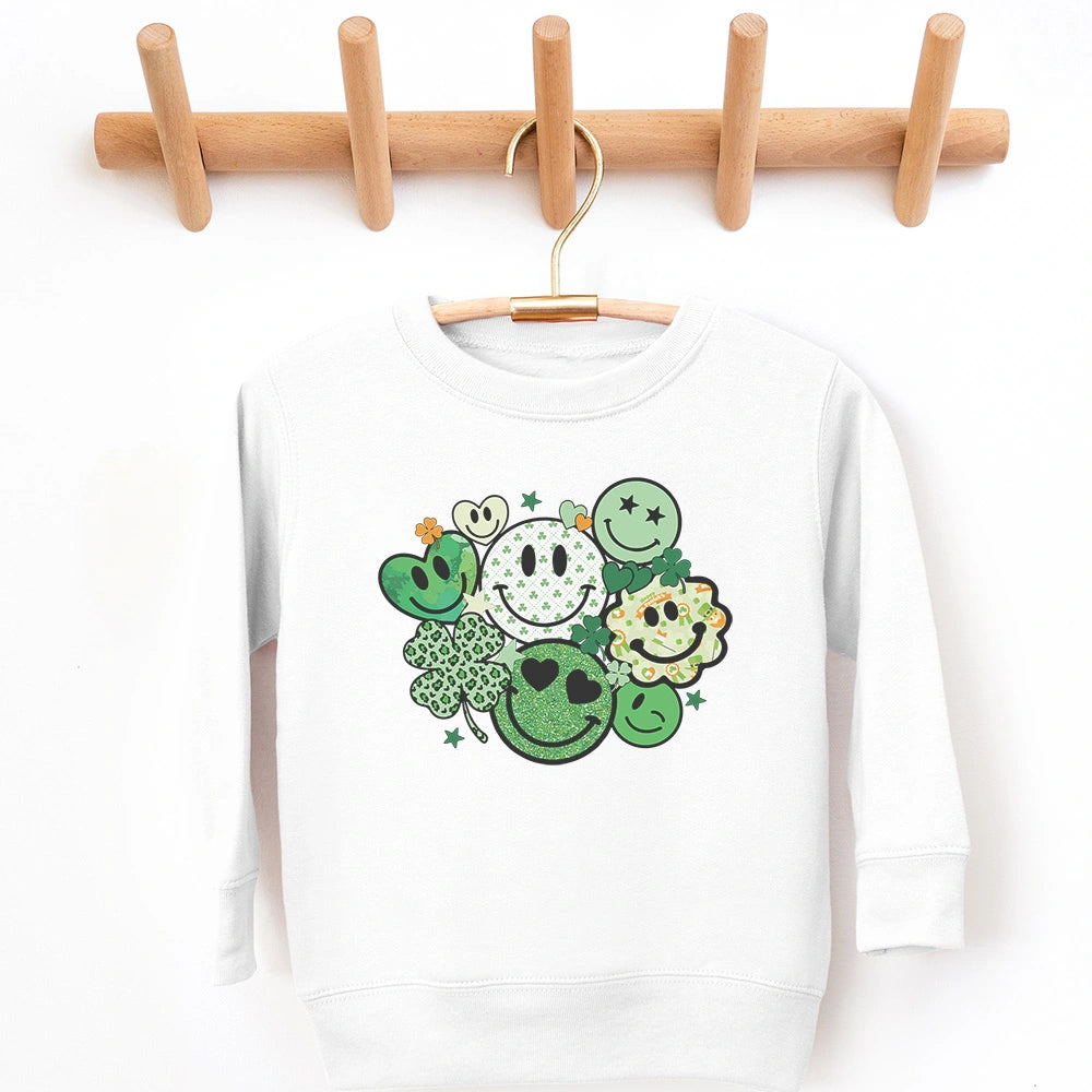 Smiley Collage Sweatshirt