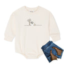 Snowman and Dog Sweatshirt Bubble - Petite & Sassy Designs