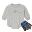 Snowman and Dog Sweatshirt Bubble - Petite & Sassy Designs