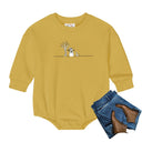 Snowman and Dog Sweatshirt Bubble - Petite & Sassy Designs