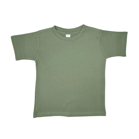 Toddler Organic Interlock Short Sleeve Tee - Petite & Sassy Designs