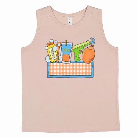 Personalized Boys Summer Fun Tank Top - Petite & Sassy Designs