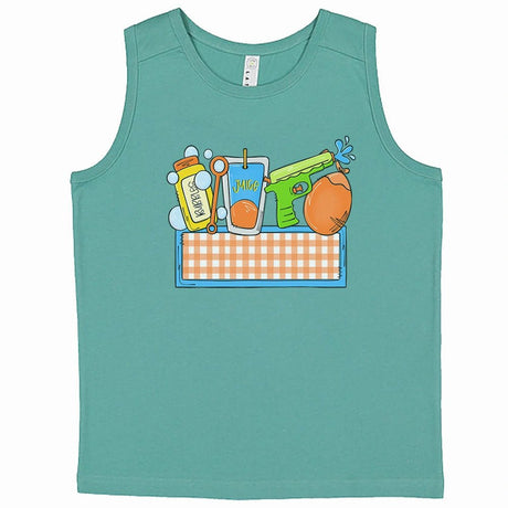 Personalized Boys Summer Fun Tank Top - Petite & Sassy Designs