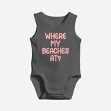 Where My Beaches At? Sleeveless Bodysuit