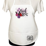 Personalized Nail Boss Kids Apron - Petite & Sassy Designs