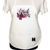 Personalized Nail Boss Kids Apron - Petite & Sassy Designs