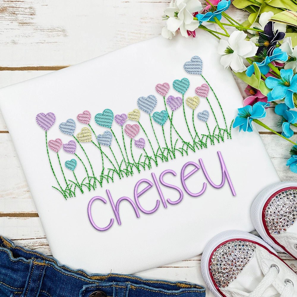 Wild Hearts Baby Bodysuit - Petite & Sassy Designs