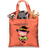 Witch with Cowgirl Boots Trick or Treat Bag