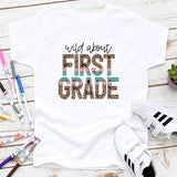 Back to School Wild About Grade Shirts - Petite & Sassy Designs