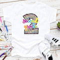 Colorful Leopard Back to School T- shirts - Petite & Sassy Designs