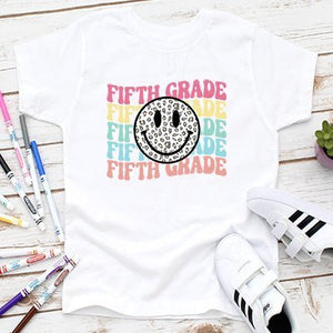 Wavy Smile Back to School T- shirts - Petite & Sassy Designs