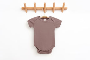 Organic Cotton Infant Bodysuit in Aster - Petite & Sassy Designs