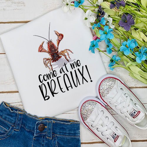 Come at me Breaux Summer Tee - Petite & Sassy Designs