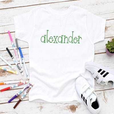 Personalized Name Back to School Shirt - Petite & Sassy Designs