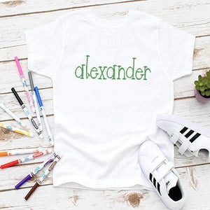 Personalized Name Back to School Shirt - Petite & Sassy Designs